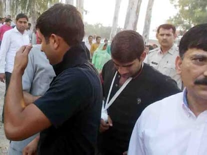 three arrested in pnb bank theft.