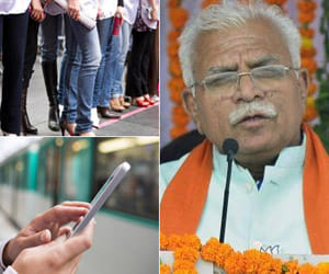 proposal to ban skirt jeans and mobile for girls in haryana.