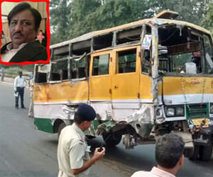 one died and 15 injured in mini bus accident