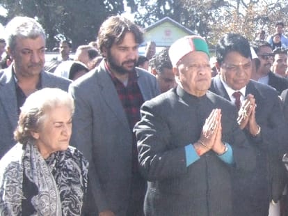 cm virbhadra visit to dhami.