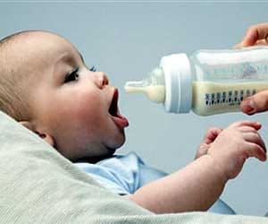 newborn died by drinking milk