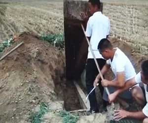 digging female corpses from cemetries and marrying them