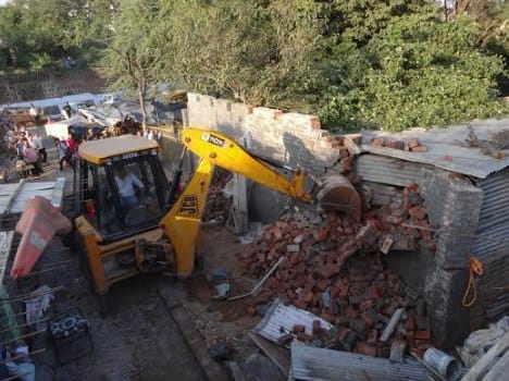 encroachment into the city will be removed again