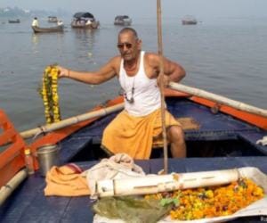 clean ganga mission of dharam raj dube in kanpur