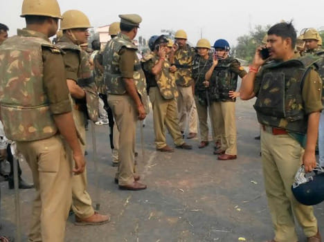 mathura kisan police clash