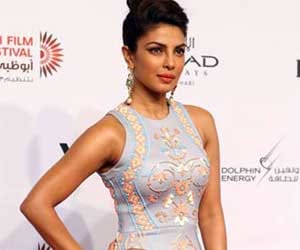 Bollywood actress Priyanka Chopra angry