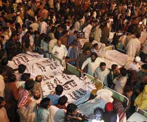blast near wagah border, 48 killed.