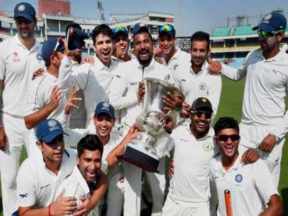 Central zone beat South by 9 runs in Duleep final.
