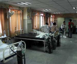 oxygen supply shortage in kgmu trauma centre.