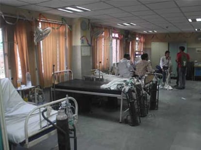 Many projects are pending in spgi hospital.