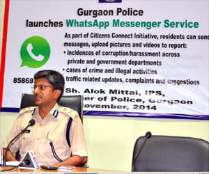 Become police officer on whatsapp.