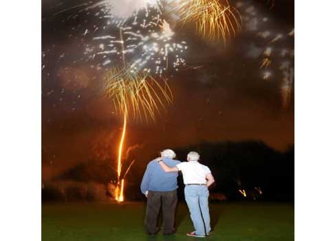 man burns wife ashes into a rocket