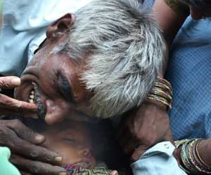 four child died when wall fell upon them.