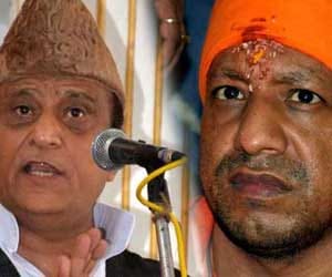 azam khan counterattack on adiyanath.
