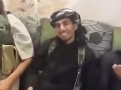 ISIS fighters discussing 