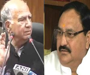 shanta kumar statement on jp nadda.