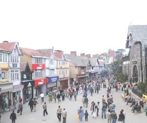 shimla mall road.