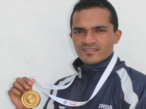 nitin rawat become national champion.