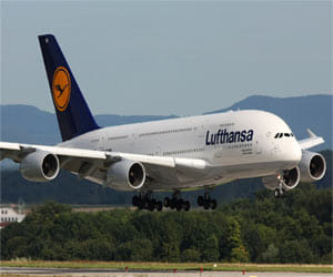 fine of 20 lakh on foreign airlines lufthansa.