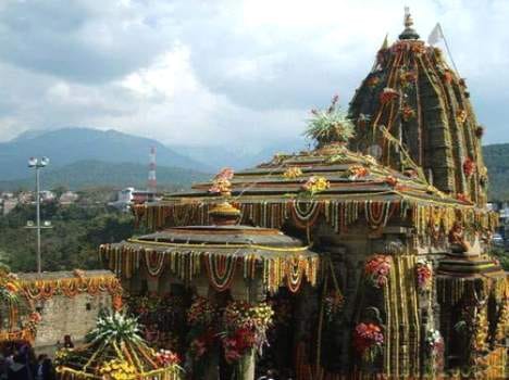 The temple will be today's rain walnuts in himachal