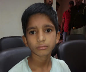 ten year old ran away from home as mother beats him