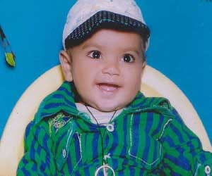 child drowned in bucket.