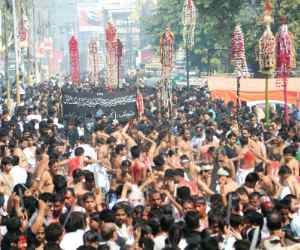 Anarchy in UP during Muharram juloos.