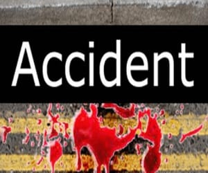 girl student died in road accident.