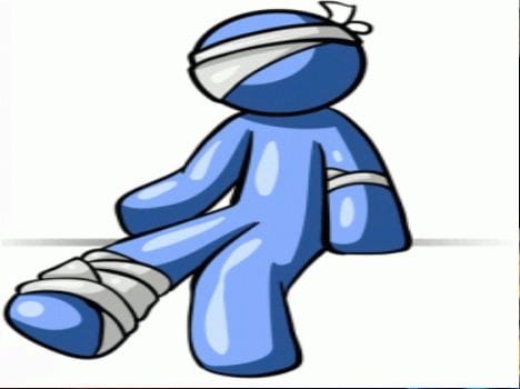 four injured in fighting