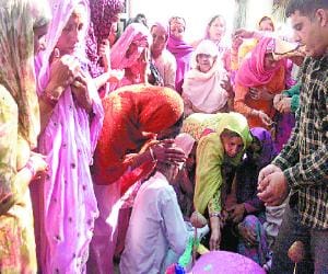 a person killed at bilaspur.