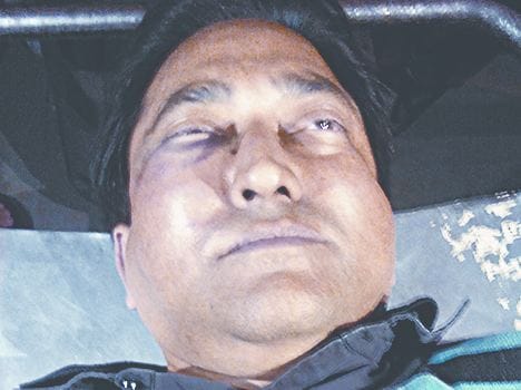 showroom owner attacked with iron rod
