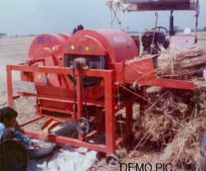 A Horrible Accident Man Killed in a Threshing Machine.