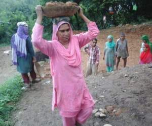 Aadhaar is mandatory for MGNREGA from 1st april 2015.