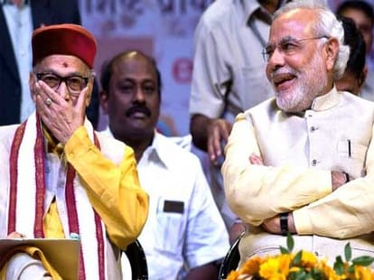 bjp leaders lost their glory against modi