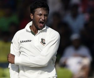 Shakib creates history in test, bangladesh Clinch Series. 