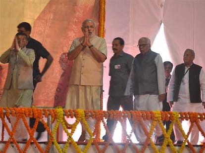 bjp make strong position in up.