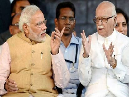 advani's statement on emergency headace for pm modi