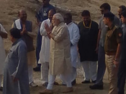 Closeness of Modi and Akhilesh for development.