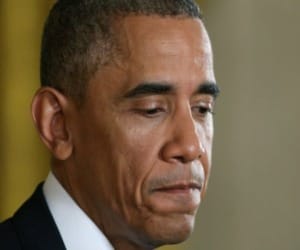 Barack obama facing sore throat problems.