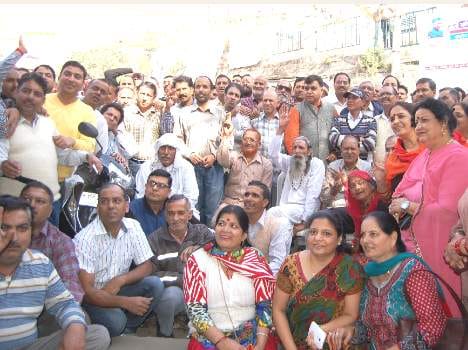 JP Ndda became the minister, Himachal Celebrate