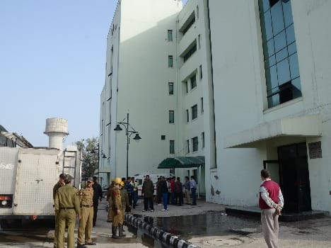 Fire broke out in Super Speciality hospital Jammu