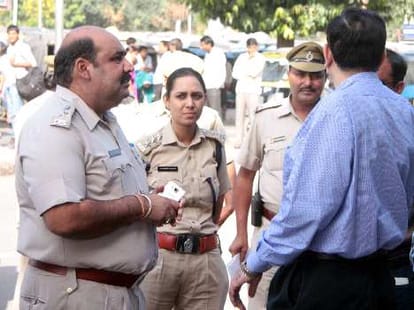 Police Beat Complainant Came in IG Public Intraction Programme