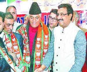 PDP, BJP leaders meet Governor