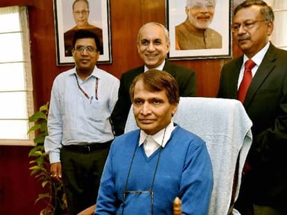Money for Uttar Pradesh in Rail Budget.