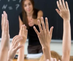 child student punished by teacher.