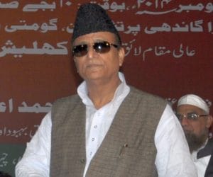 azam says to muslims to fight against Modi.