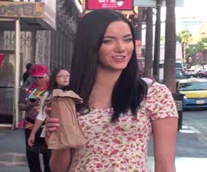 drunk woman in public social experiment