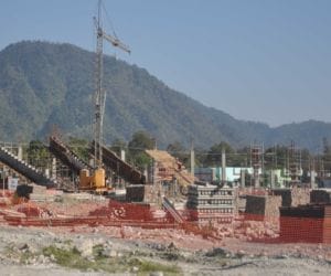 construction of international cricket stadium.