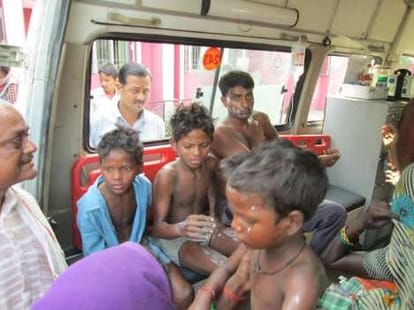 15 people injured in a ballone blast.