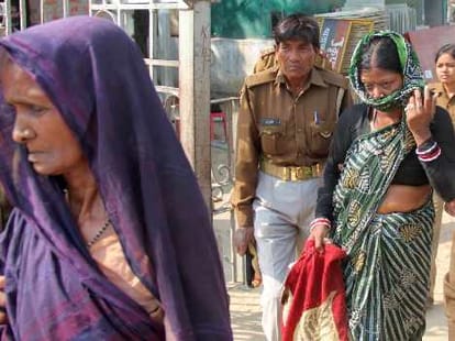 A mother and her daughter tried to set them fire.